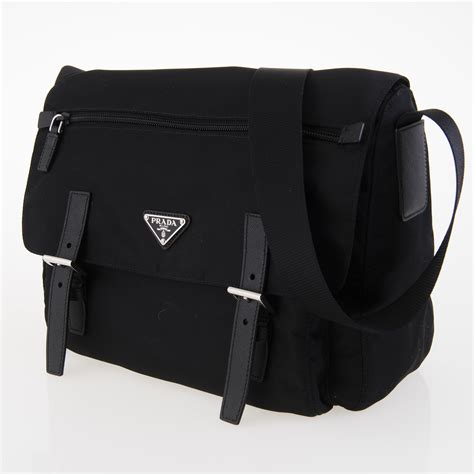 prada nylon messenger bags